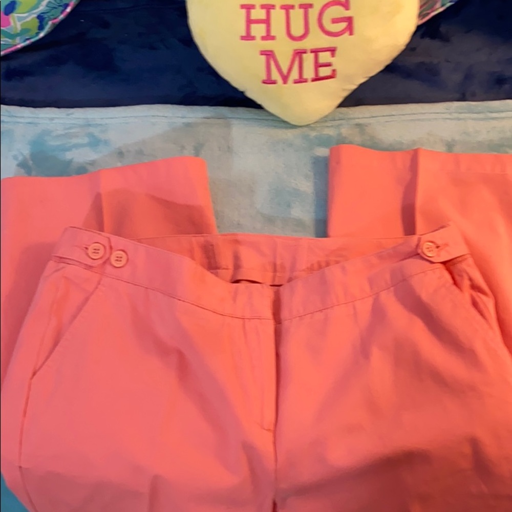 INC International Concepts peach top + free Capris - Picture 13 of 15